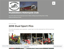 Tablet Screenshot of muddobbersmc.org